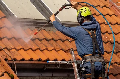Démoussage et hydrofuge de toiture à Belsentes